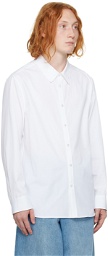 The Row White Jamie Shirt