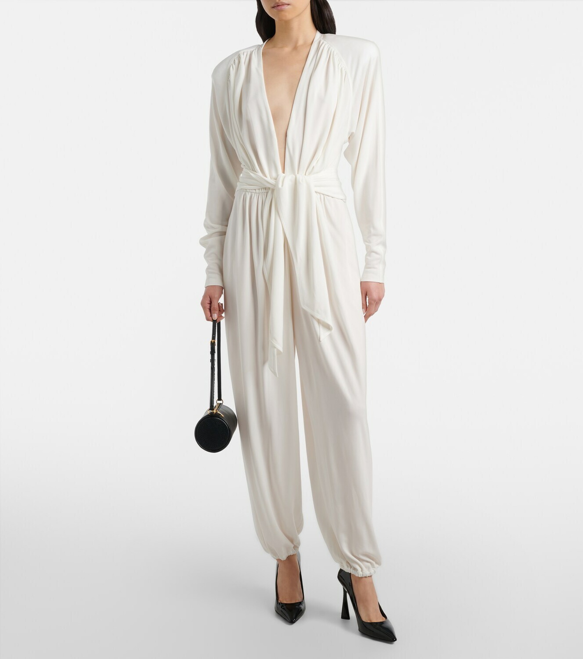 Stella McCartney Crêpe jersey jumpsuit