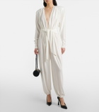 Stella McCartney Crêpe jersey jumpsuit