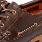 Timberland Men's Authentic 3 Eye Classic Lug Shoe in Medium Brown Full Grain