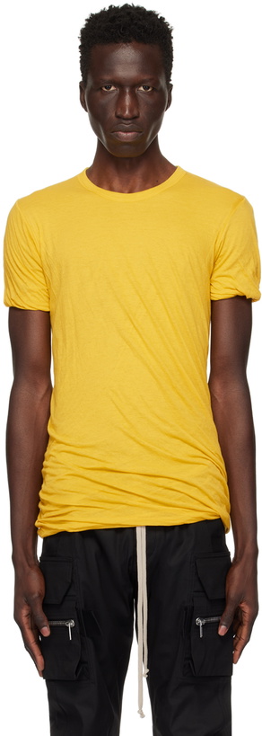 Photo: Rick Owens Yellow Porterville Double T-Shirt