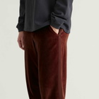 Rhude Men's Trofeo Velour Track Pants in Bordeaux