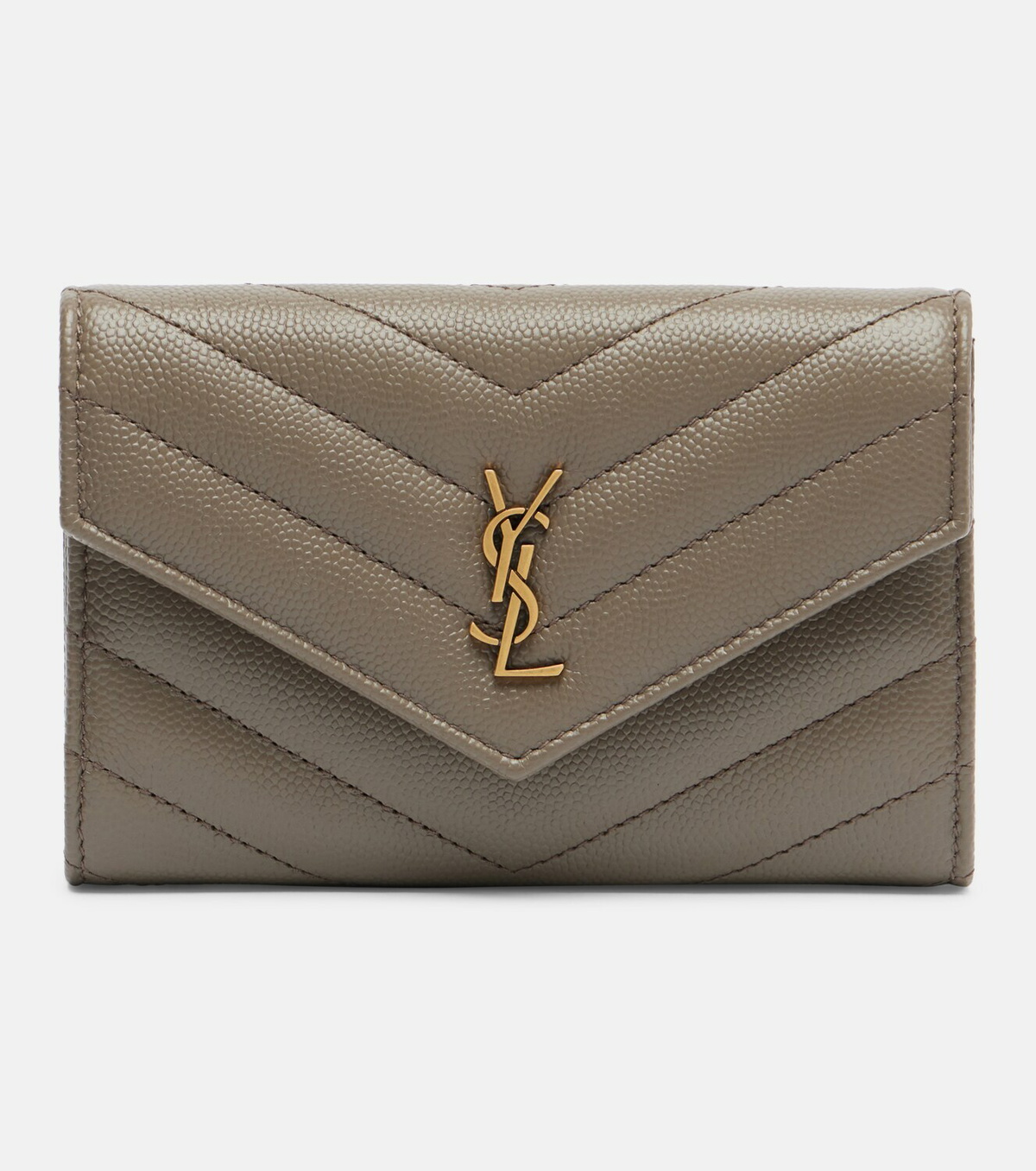 Saint Laurent Cassandre leather card holder