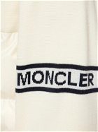MONCLER - Wool Blend Knit & Tech Cardigan