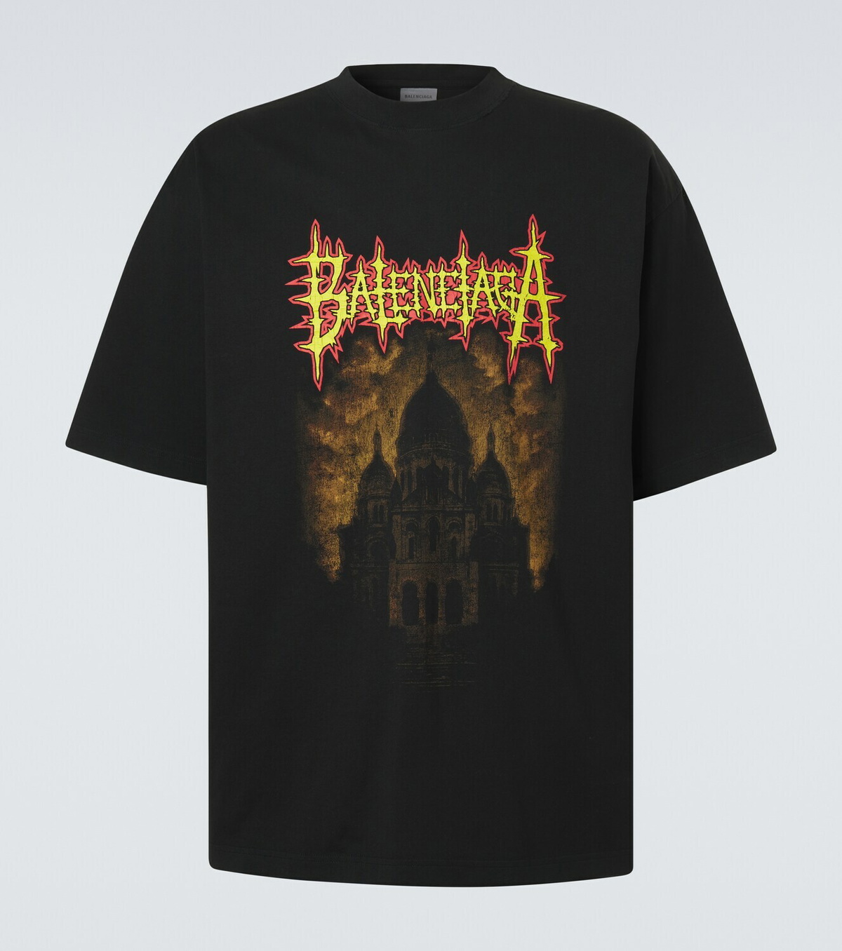 Balenciaga Printed cotton jersey T-shirt