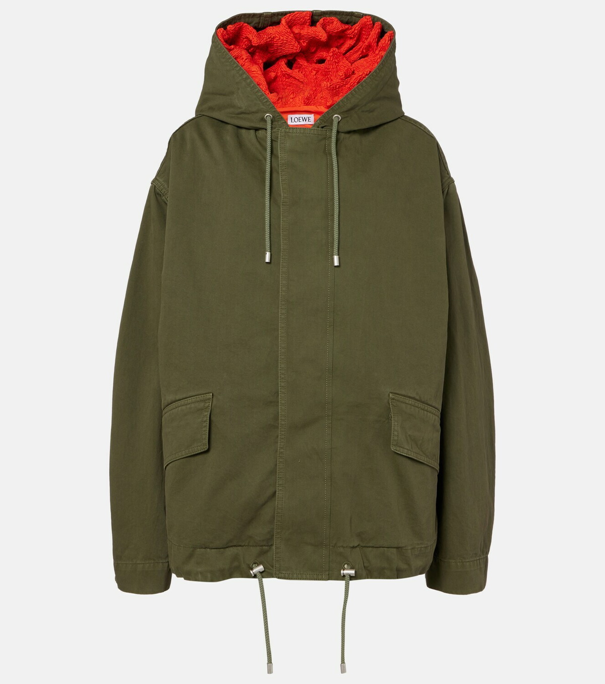 Loewe Cotton canvas vest and jacket set