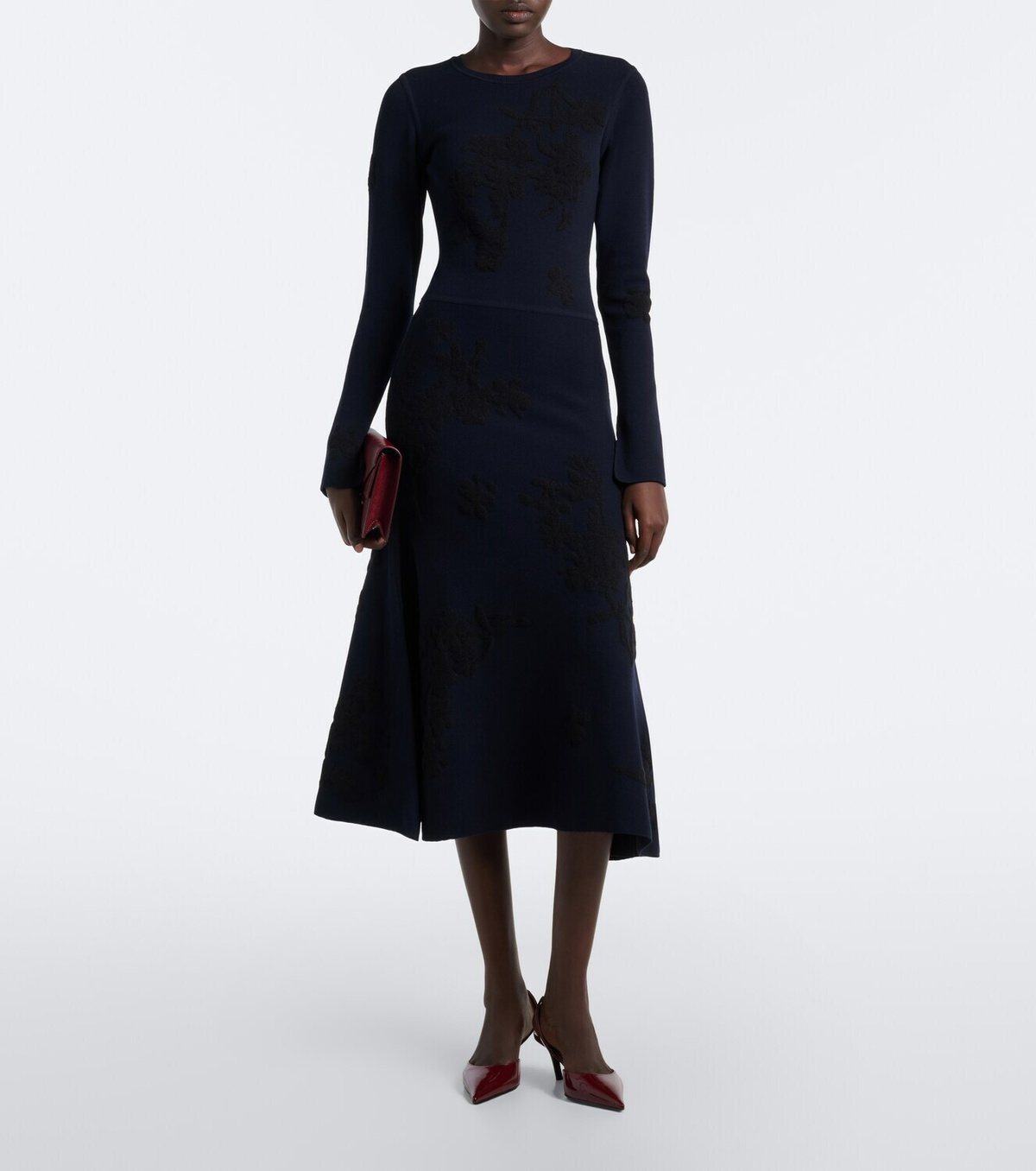Erdem Jacquard midi dress