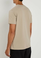 Canada Goose Emersen Logo-embroidered Cotton T-shirt Beige