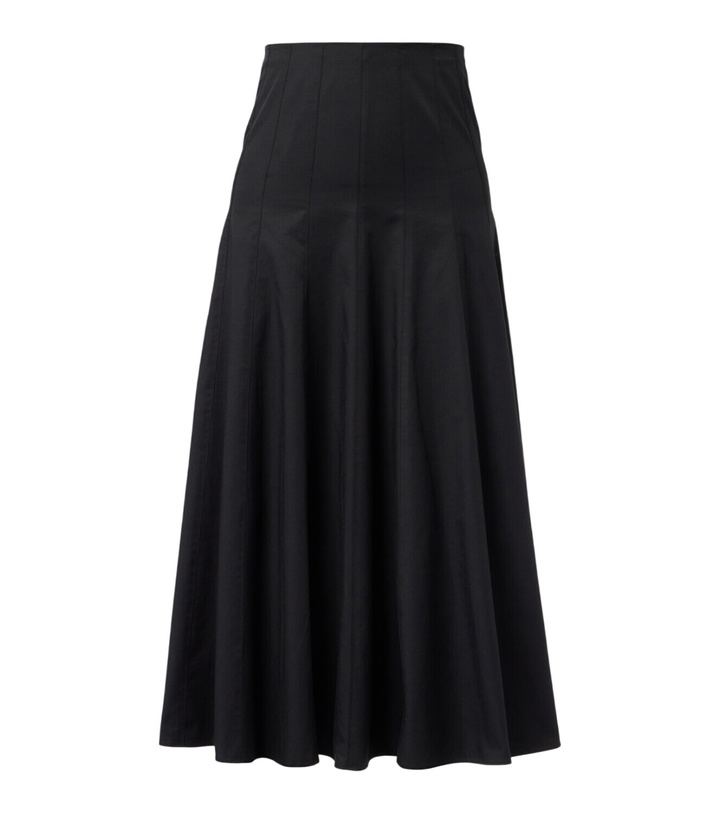 Photo: Proenza Schouler Heidi cotton-blend midi skirt