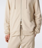 Zimmerli Jersey zip-up hoodie