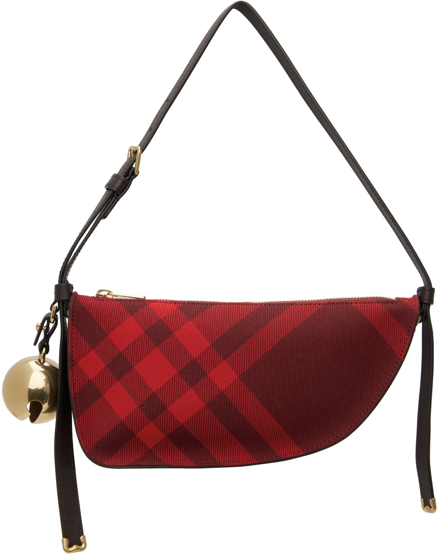 Burberry Red Mini Shield Sling Bag Burberry