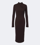 Max Mara Jersey midi dress