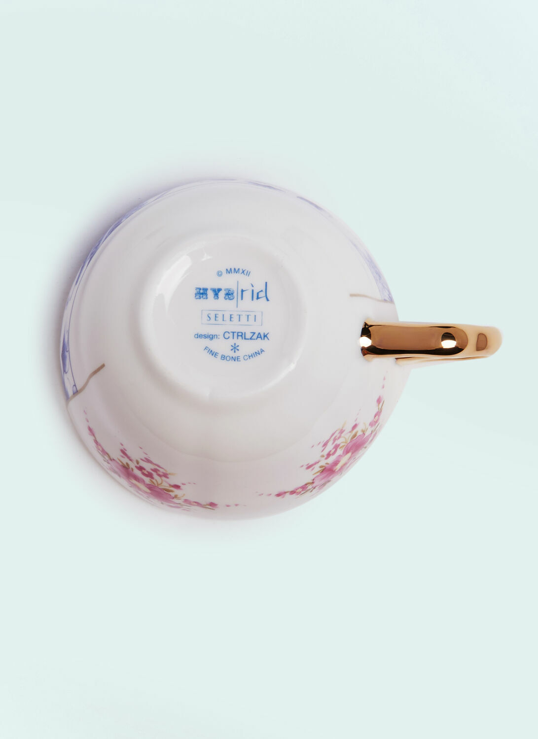 Seletti Hybrid Zenobia Teacup With Saucer