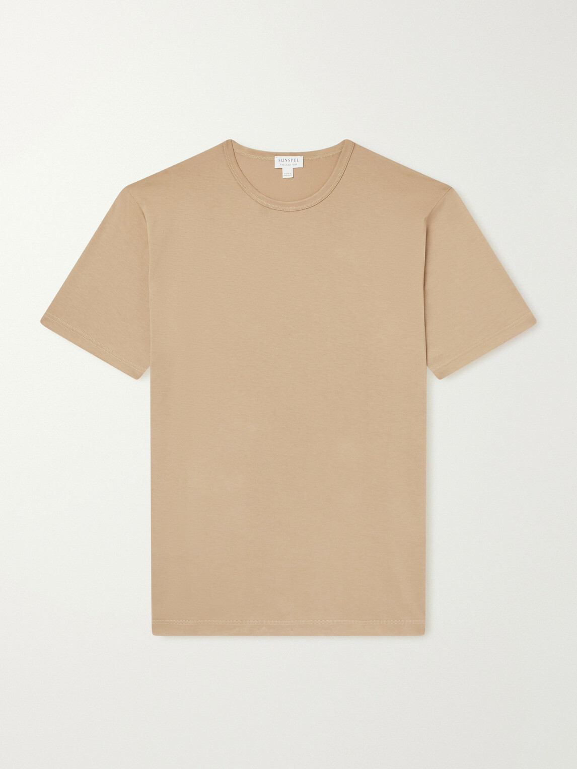 Sunspel - Cotton-Jersey T-Shirt - Neutrals