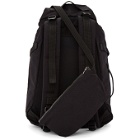The Viridi-anne Black Multiple Strap Backpack