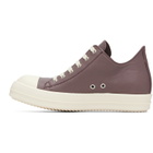 Rick Owens Purple Tower Low Sneaks Sneakers