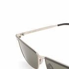 Saint Laurent Sunglasses Saint Laurent SL 795 Joe Sunglasses in Silver/Grey 
