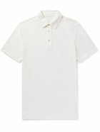 Altea - Smith Cotton-Jersey Polo Shirt - White