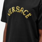 Versace Men's Logo Crew Sweat in Black