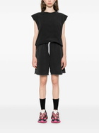 Purple Brand Fleece Shorts