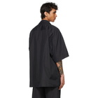 Balenciaga Black Pajama Short Sleeve Shirt