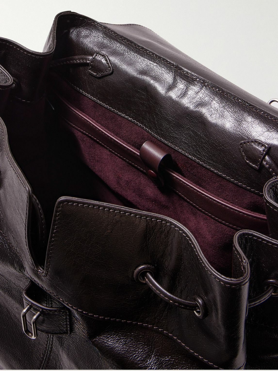 Métier - Glide Full-Grain Leather Backpack