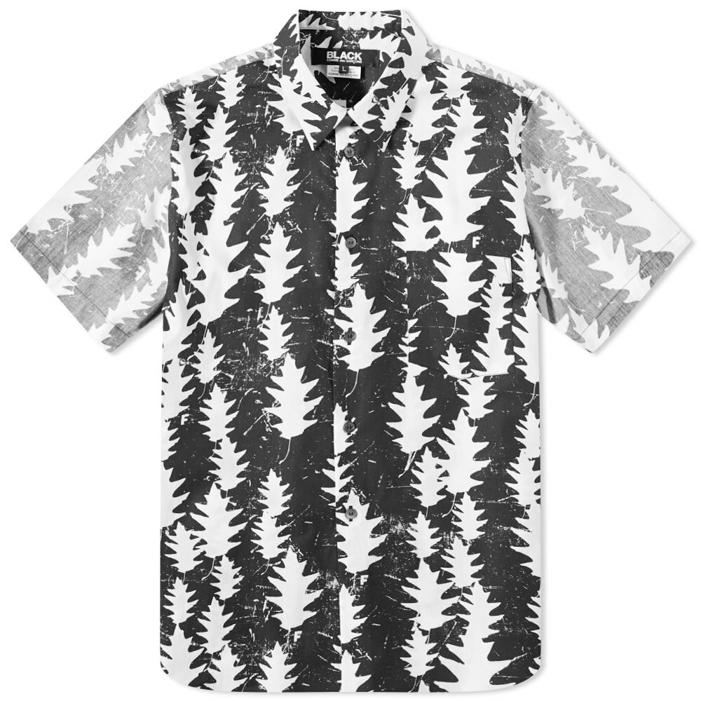 CDG Black X Filip Pagowski Bold Leaf Short Sleeve Shirt Comme des ...