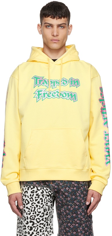 Photo: Vyner Articles Yellow Organic Cotton Hoodie