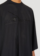 Tommy Mesh T-Shirt in Black