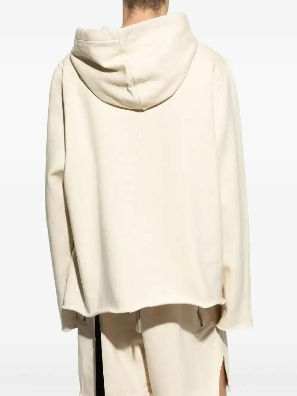 スウェット・トレーナー DRKSHDW OVERSIZED SWEATSHIRT HOLLYWOOD IVORY IN COTTON DRKSHDW Oversized Sweatshirt Hollywood Ivory Cotton – LOZURI®