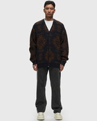 Pendleton V Neck Cardigan Navy Chamois Blue - Mens - Zippers & Cardigans