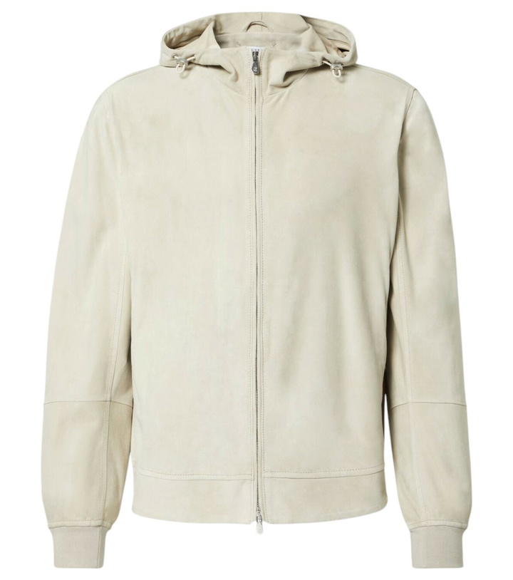 Photo: Brunello Cucinelli Suede jacket