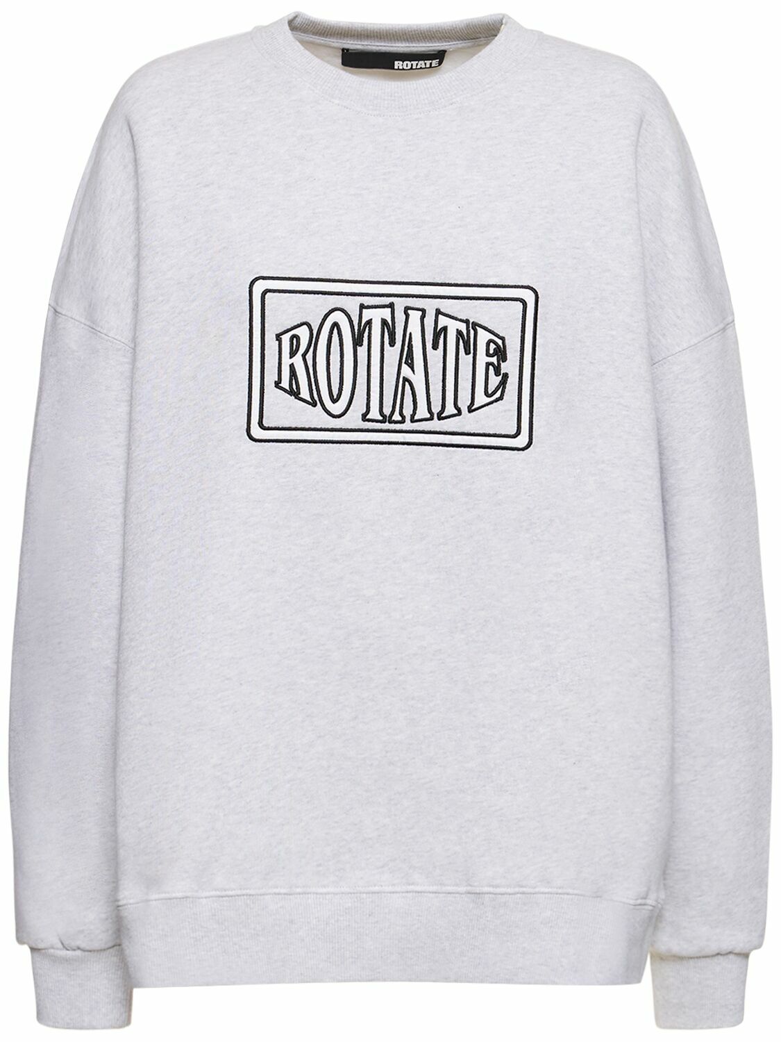 Rotate - Heavy Sweat Crewneck 1134271473 - 1473 Light Grey Melange main image 1