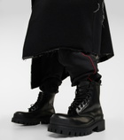 Balenciaga - Strike leather ankle boots