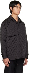 Tanaka Black Quilted Jacket
