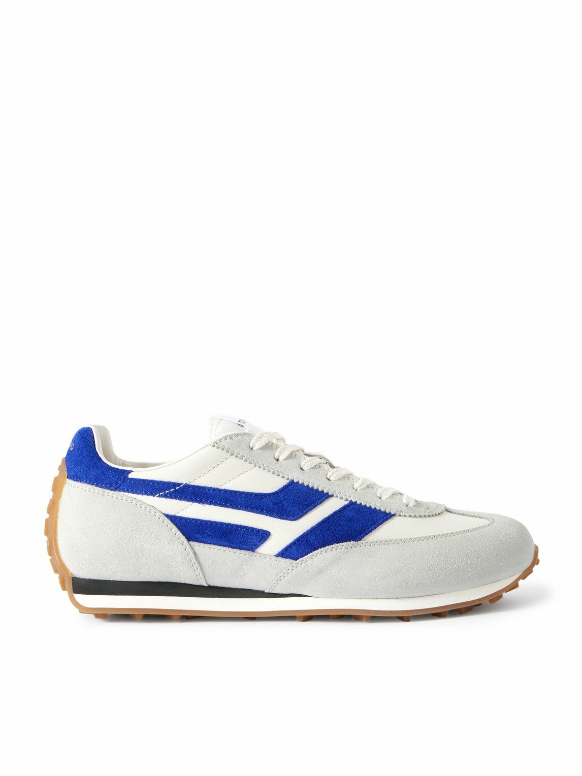 TOM FORD - Jude Suede Slip-On Sneakers - White TOM FORD TOM FORD - Jude Suede Slip-On Sneakers - White TOM FORD