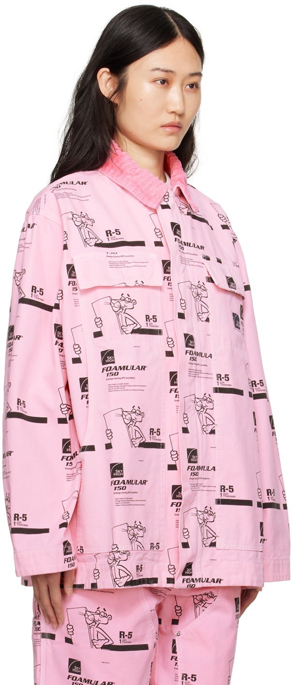 Sky High Farm Workwear Pink Insulation Jacket