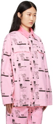 Sky High Farm Workwear Pink Insulation Jacket