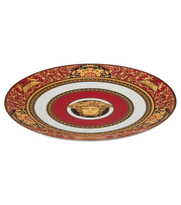 Photo: Versace Home Medusa porcelain service plate