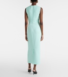 Safiyaa Jodi crêpe midi dress
