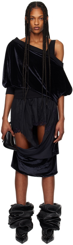 Photo: ALL-IN SSENSE Exclusive Black Minidress