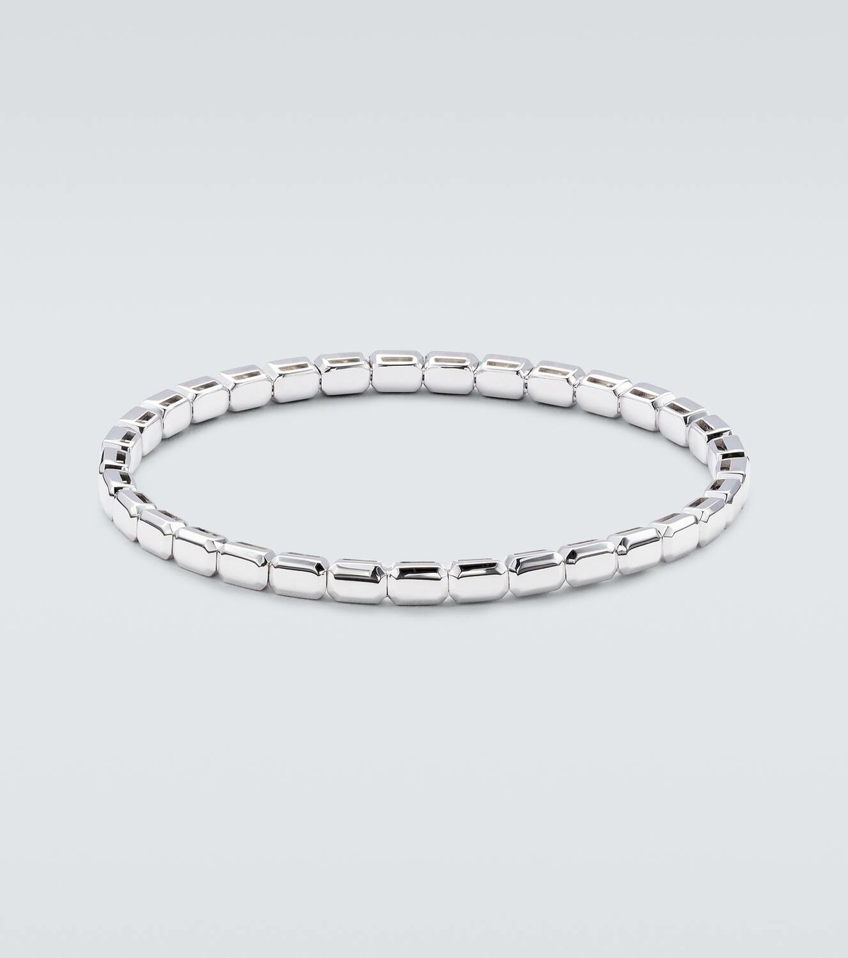 Shay Jewelry 18kt white gold bracelet with sapphires and diamonds