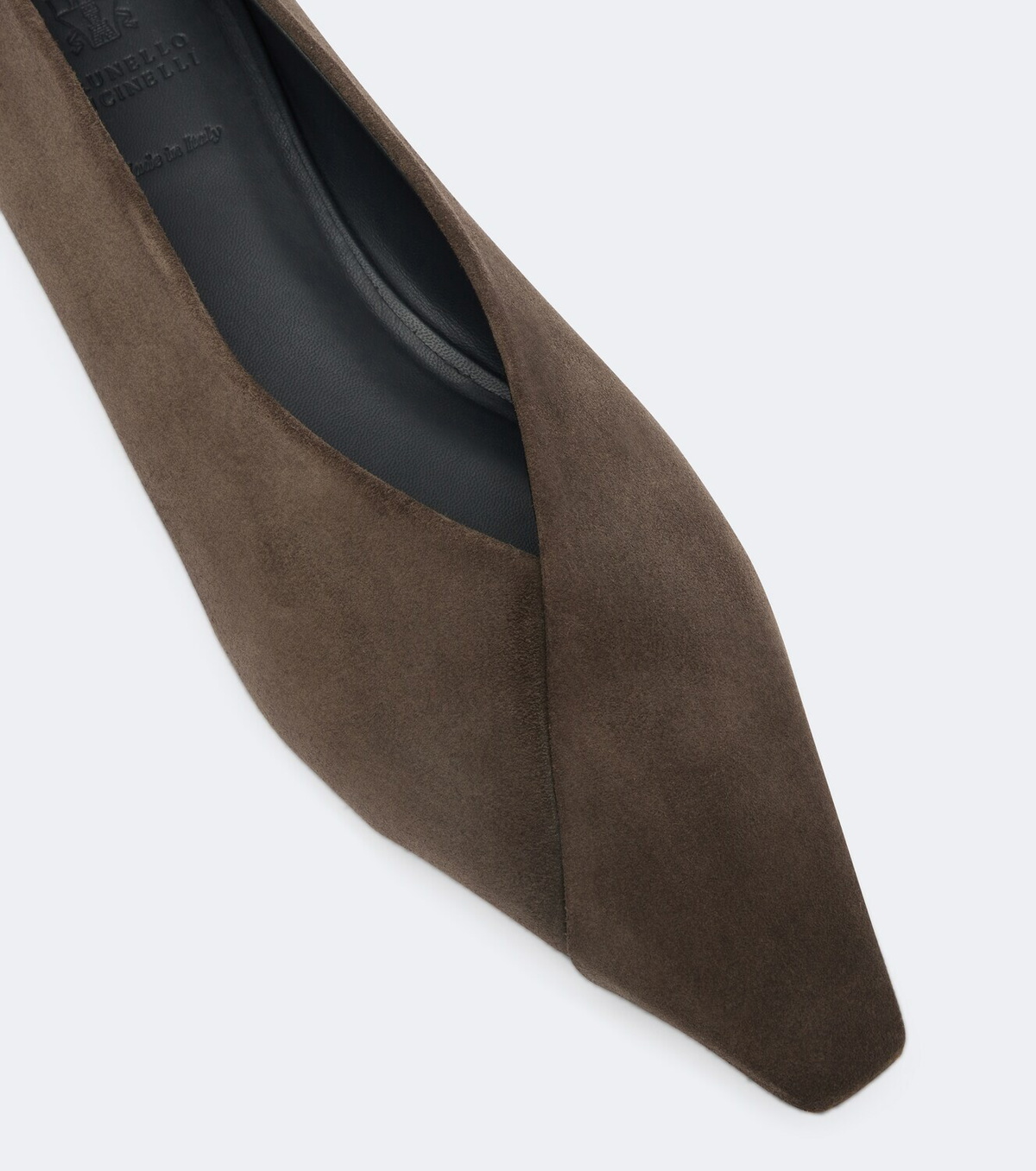 Brunello Cucinelli Suede ballet flats