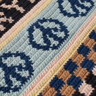 Story mfg. Crochet Stash Bag in Blue Corn
