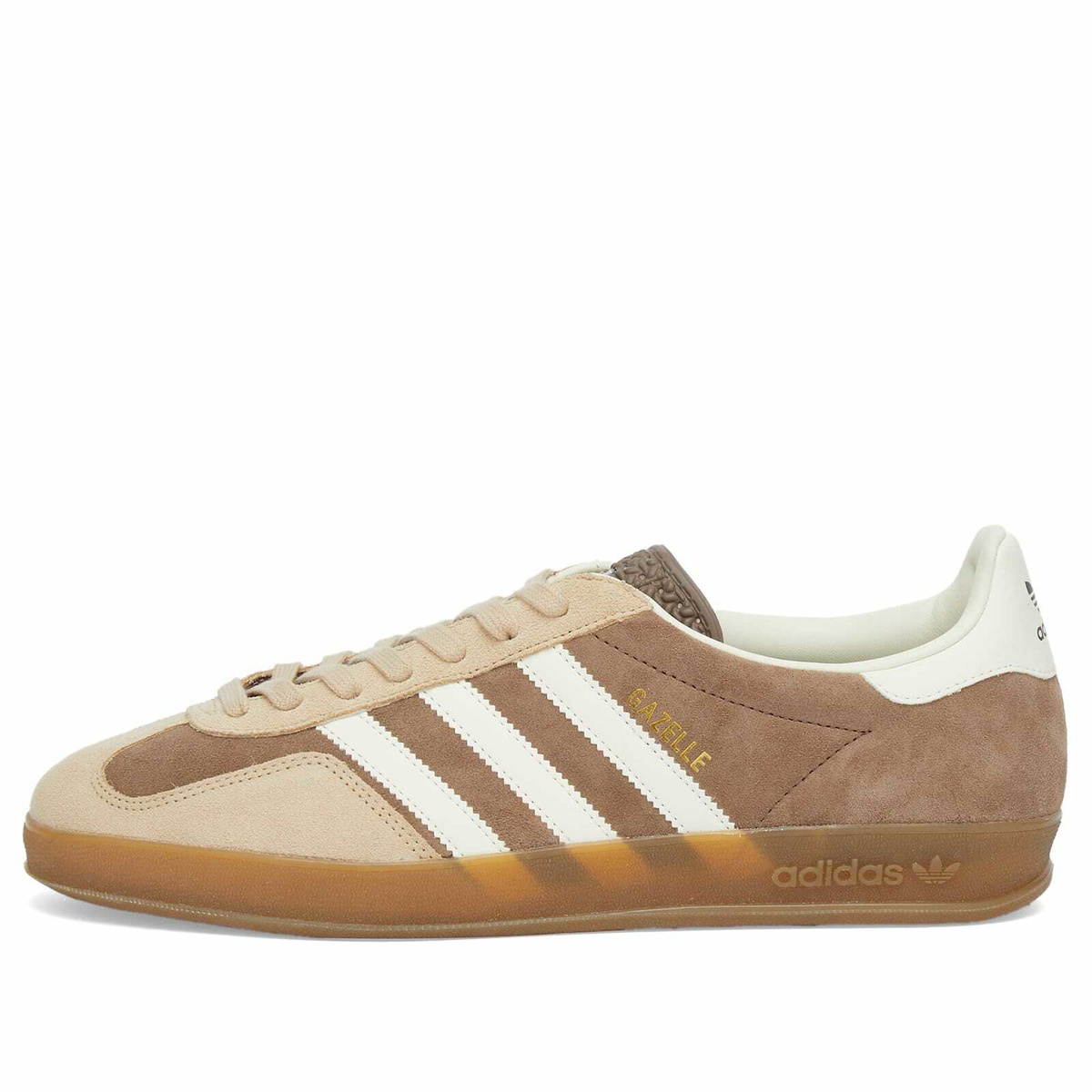 Adidas Gazelle Indoor in Earth Strata/Ftwr White/Magic Beige adidas