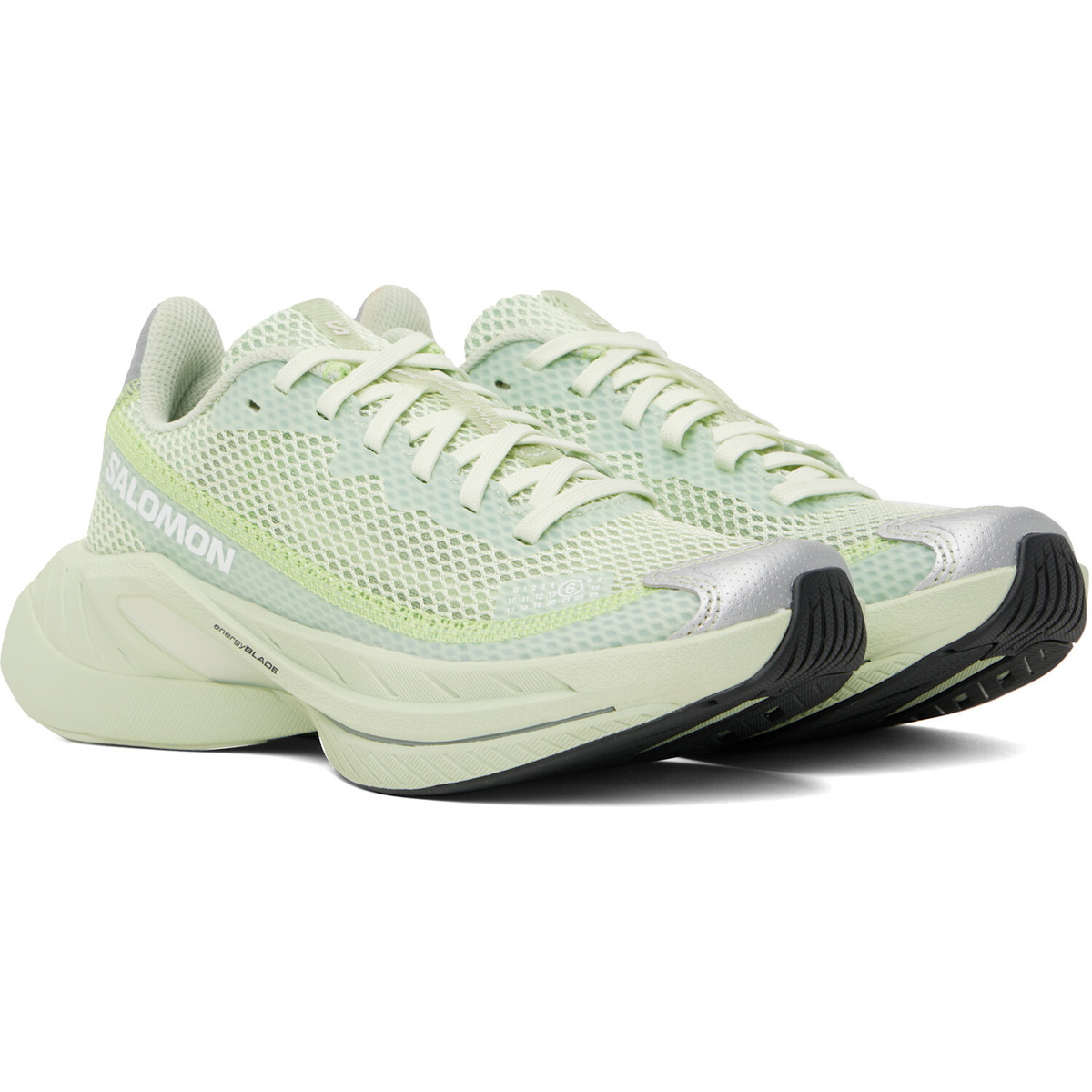 MM6 Maison Margiela Green Salomon Edition Spectur 2 Sneakers