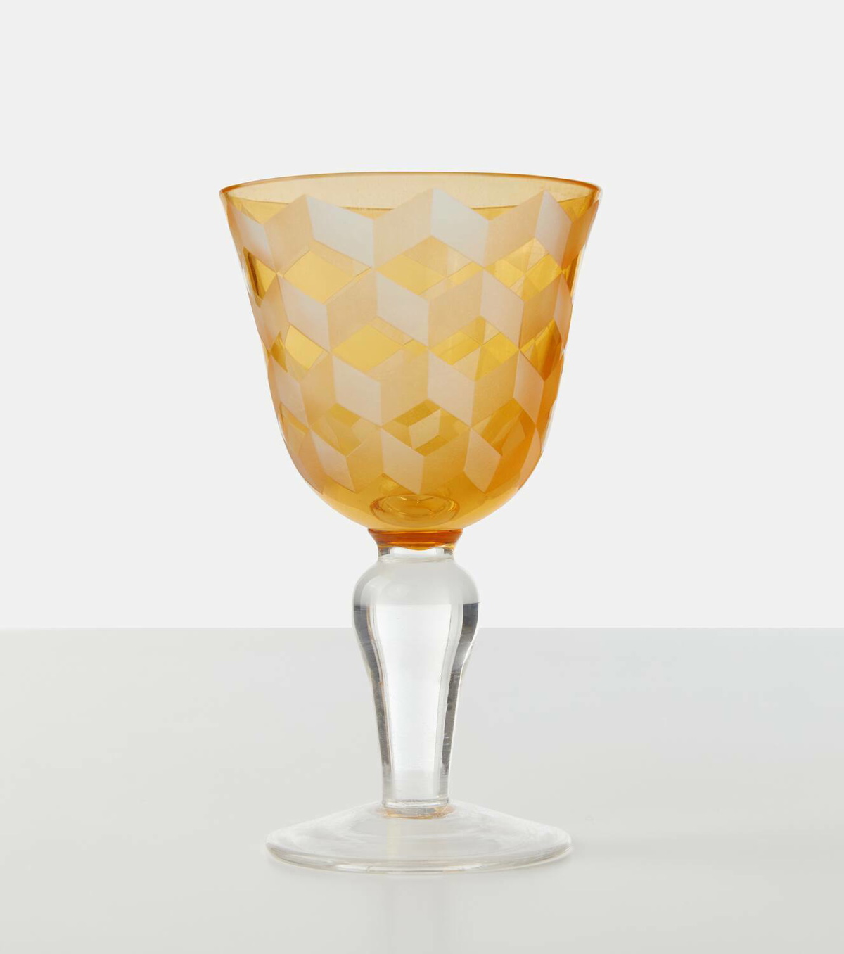 Polspotten Blocks set of 6 wine glasses