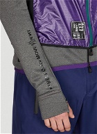 Vest Overlay Track Jacket in Purple