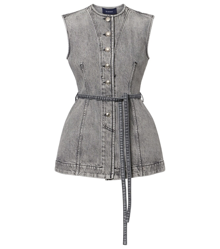 Photo: Sportmax Orli denim vest