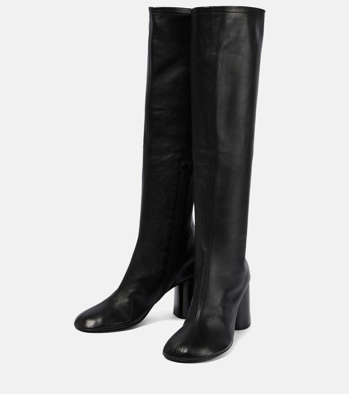 Balenciaga - Glove knee-high leather boots Balenciaga